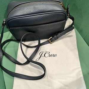 J Crew crossbody camera bag**dark grey